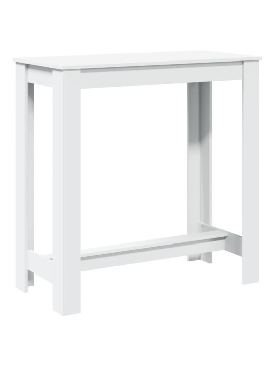 Barový stůl bílý 102 x 50 x 103,5 cm kompozitní dřevo