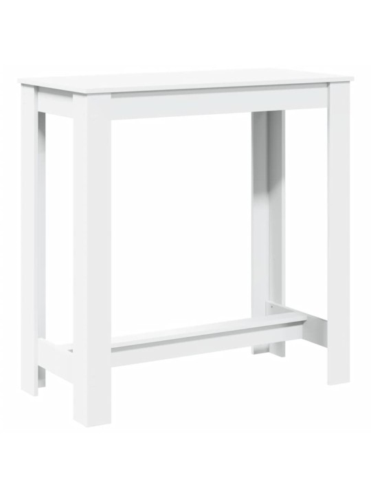 Barový stůl bílý 102 x 50 x 103,5 cm kompozitní dřevo