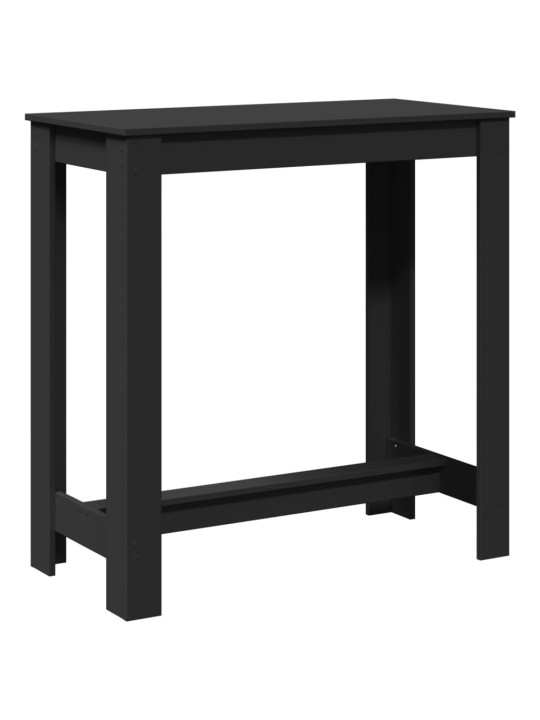 Barový stůl černý 102 x 50 x 103,5 cm kompozitní dřevo