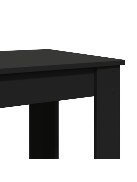 Barový stůl černý 102 x 50 x 103,5 cm kompozitní dřevo