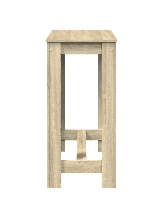 Barový stůl dub sonoma 102 x 50 x 103,5 cm kompozitní dřevo