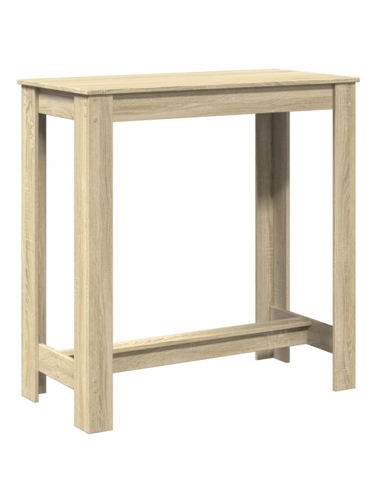 Barový stůl dub sonoma 102 x 50 x 103,5 cm kompozitní dřevo