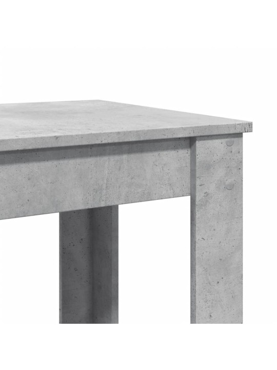 Barový stůl betonově šedý 102 x 50 x 103,5 cm kompozitní dřevo