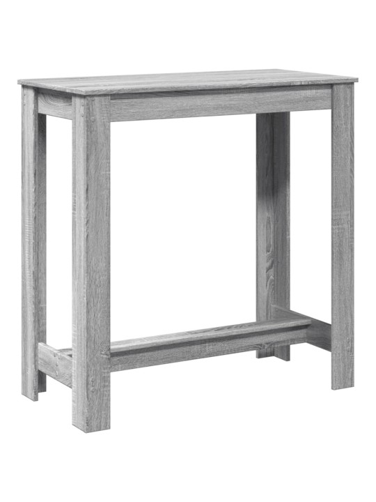 Barový stůl šedý sonoma 102 x 50 x 103,5 cm kompozitní dřevo