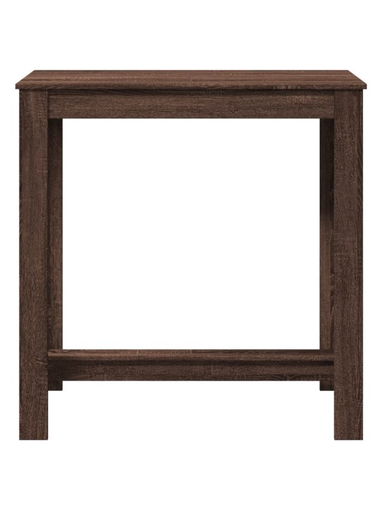 Barový stůl hnědý dub 102 x 50 x 103,5 cm kompozitní dřevo