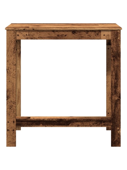 Barový stůl old wood 102 x 50 x 103,5 cm kompozitní dřevo