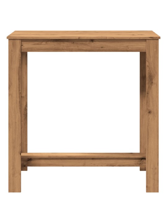 Barový stůl dub artisan 102 x 50 x 103,5 cm kompozitní dřevo