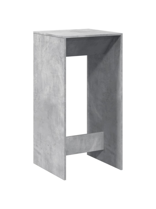 Barový stůl betonově šedý 51 x 50 x 103,5 cm kompozitní dřevo
