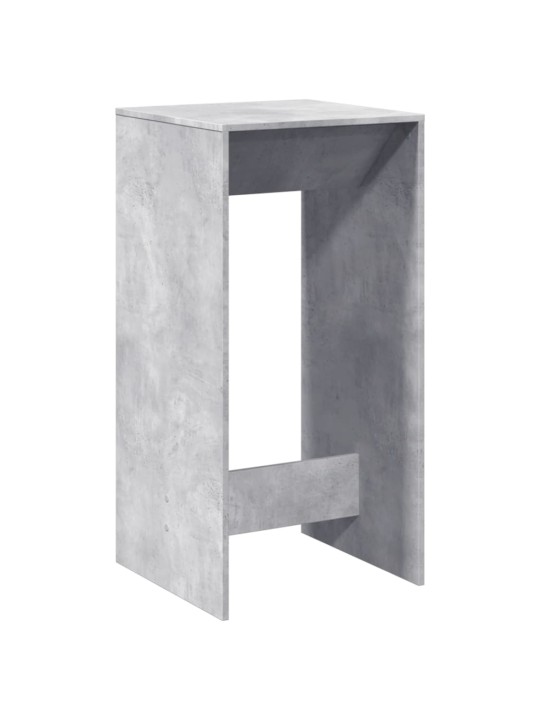 Barový stůl betonově šedý 51 x 50 x 103,5 cm kompozitní dřevo