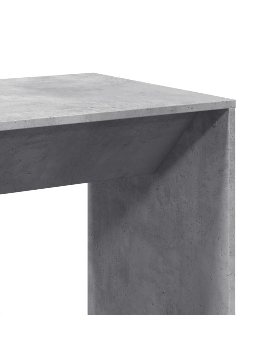 Barový stůl betonově šedý 51 x 50 x 103,5 cm kompozitní dřevo
