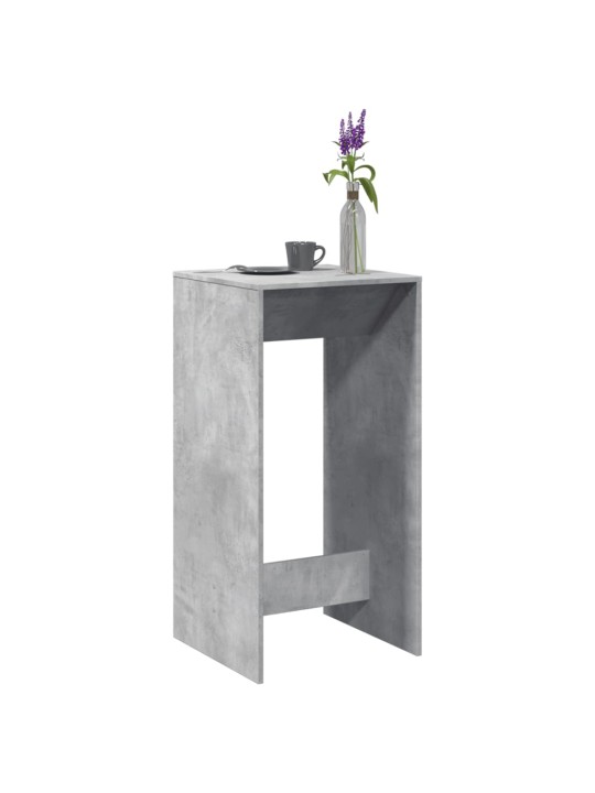 Barový stůl betonově šedý 51 x 50 x 103,5 cm kompozitní dřevo