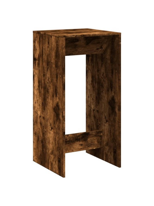 Barový stůl kouřový dub 51 x 50 x 103,5 cm kompozitní dřevo