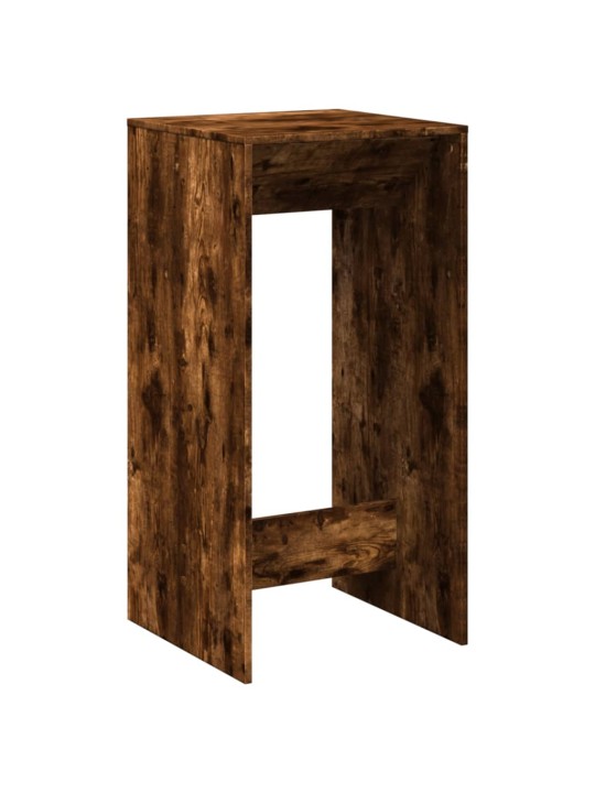 Barový stůl kouřový dub 51 x 50 x 103,5 cm kompozitní dřevo