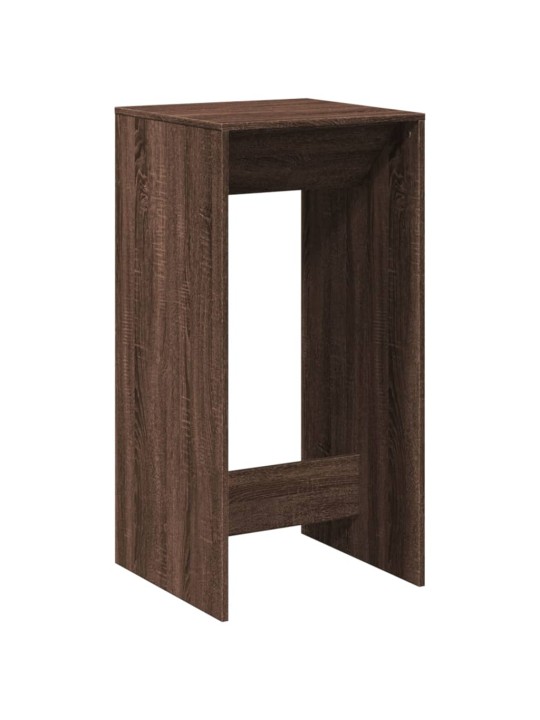Barový stůl hnědý dub 51 x 50 x 103,5 cm kompozitní dřevo