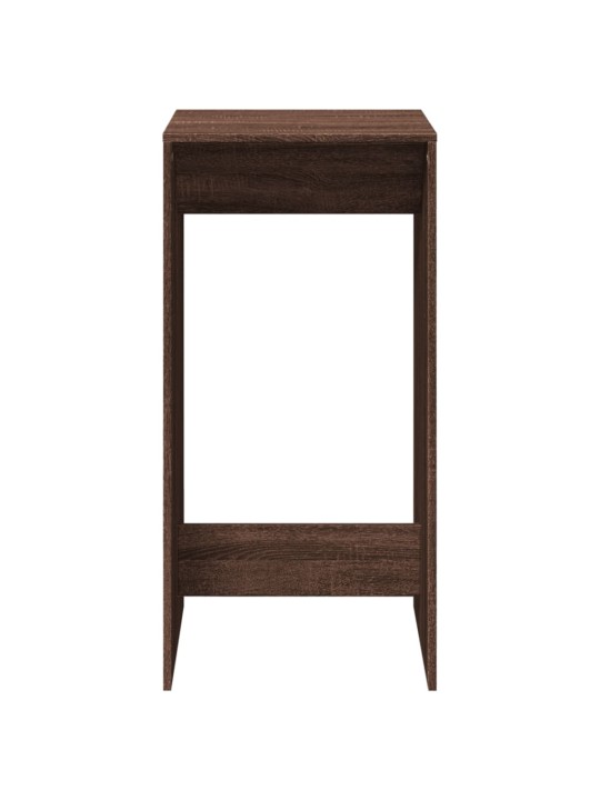 Barový stůl hnědý dub 51 x 50 x 103,5 cm kompozitní dřevo