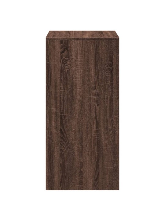 Barový stůl hnědý dub 51 x 50 x 103,5 cm kompozitní dřevo