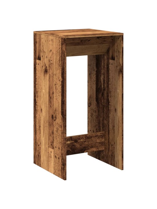 Barový stůl old wood 51 x 50 x 103,5 cm kompozitní dřevo