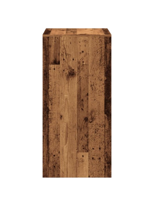 Barový stůl old wood 51 x 50 x 103,5 cm kompozitní dřevo