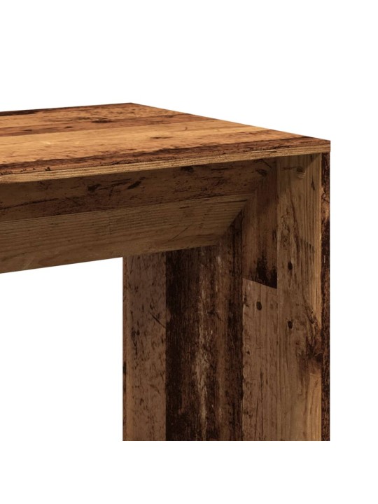 Barový stůl old wood 51 x 50 x 103,5 cm kompozitní dřevo