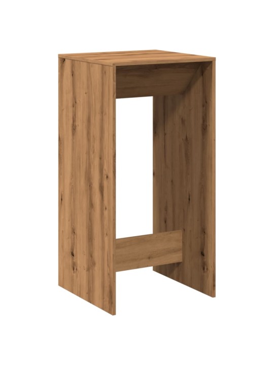 Barový stůl dub artisan 51 x 50 x 103,5 cm kompozitní dřevo