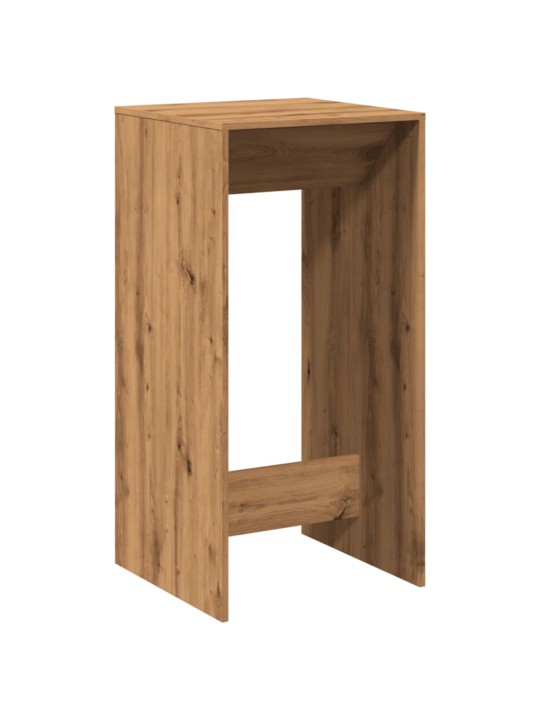 Barový stůl dub artisan 51 x 50 x 103,5 cm kompozitní dřevo