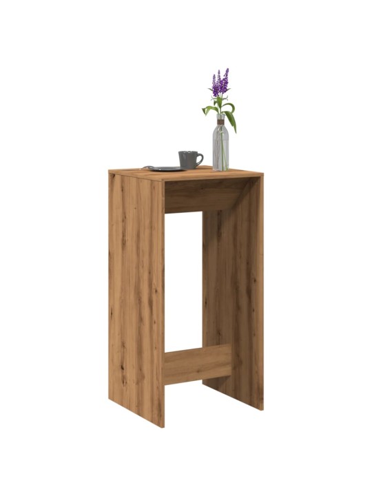 Barový stůl dub artisan 51 x 50 x 103,5 cm kompozitní dřevo