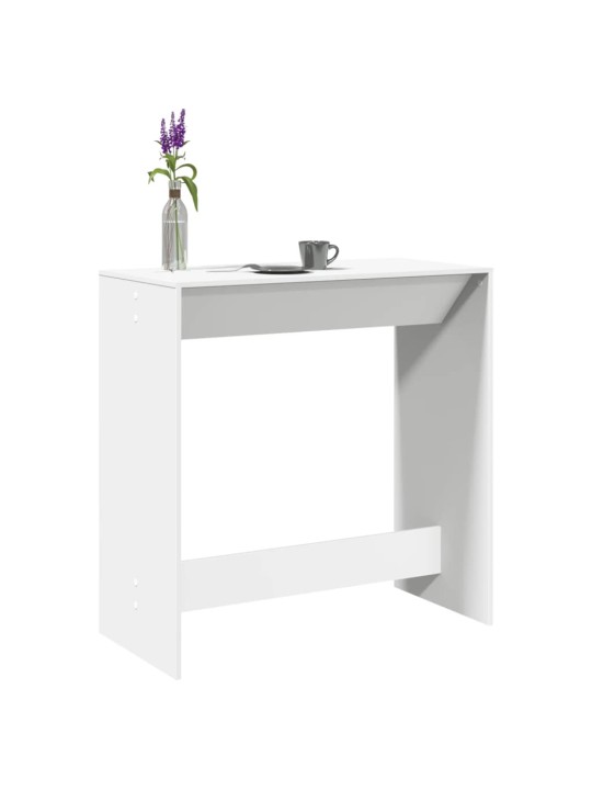 Barový stůl bílý 102 x 50 x 103,5 cm kompozitní dřevo