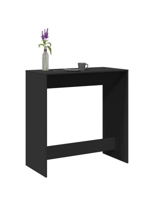 Barový stůl černý 102 x 50 x 103,5 cm kompozitní dřevo