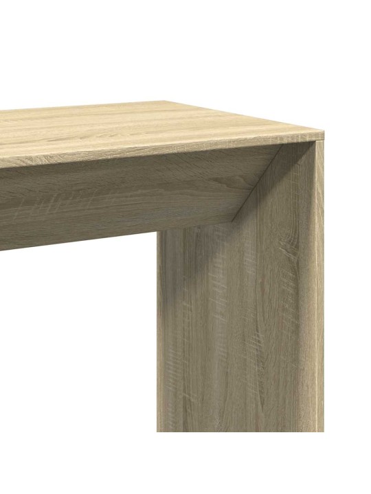 Barový stůl dub sonoma 102 x 50 x 103,5 cm kompozitní dřevo