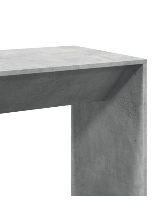 Barový stůl betonově šedý 102 x 50 x 103,5 cm kompozitní dřevo