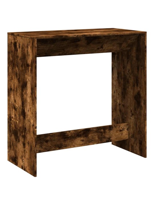 Barový stůl kouřový dub 102 x 50 x 103,5 cm kompozitní dřevo