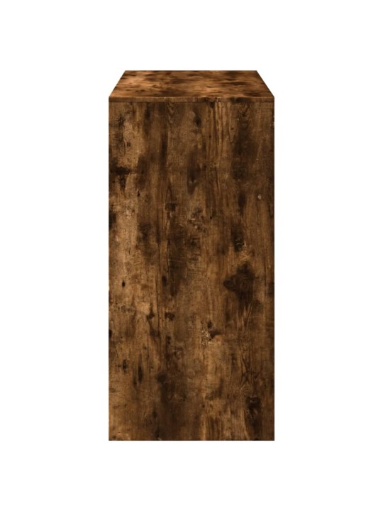 Barový stůl kouřový dub 102 x 50 x 103,5 cm kompozitní dřevo