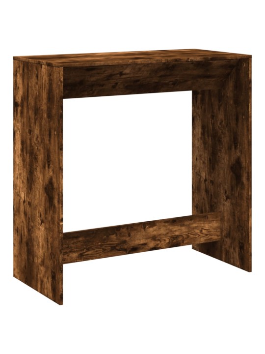 Barový stůl kouřový dub 102 x 50 x 103,5 cm kompozitní dřevo