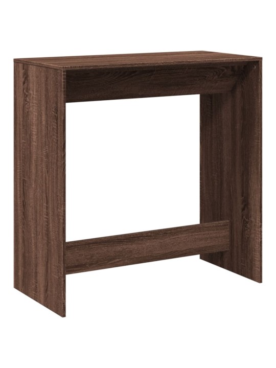 Barový stůl hnědý dub 102 x 50 x 103,5 cm kompozitní dřevo