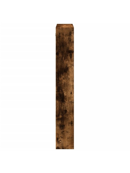 Nástěnná skříňka kouřový dub 50 x 15 x 100 cm kompozitní dřevo