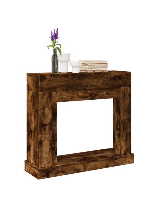 Krbová obestavba kouřový dub 100x30x87,5 cm kompozitní dřevo