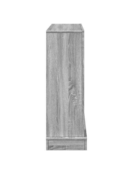 Krbová obestavba šedá sonoma 100x30x87,5 cm kompozitní dřevo
