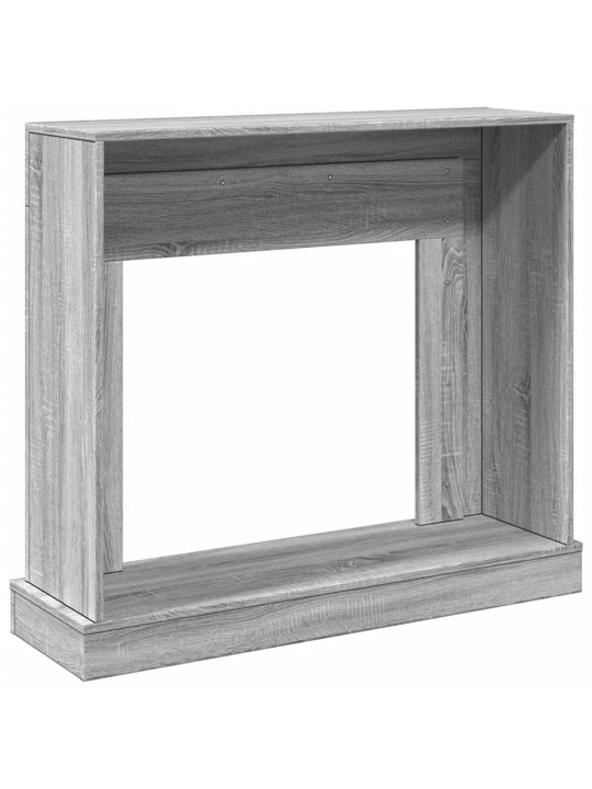Krbová obestavba šedá sonoma 100x30x87,5 cm kompozitní dřevo