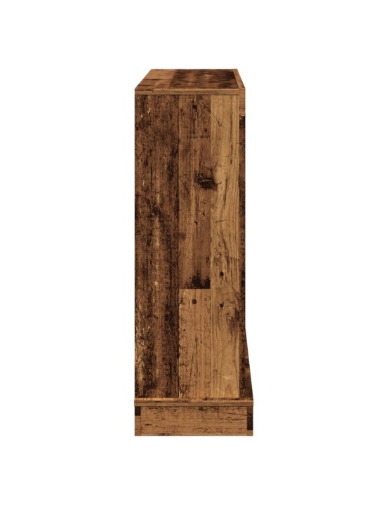 Krbová obestavba old wood 100 x 30 x 87,5 cm kompozitní dřevo