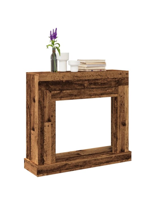 Krbová obestavba old wood 100 x 30 x 87,5 cm kompozitní dřevo