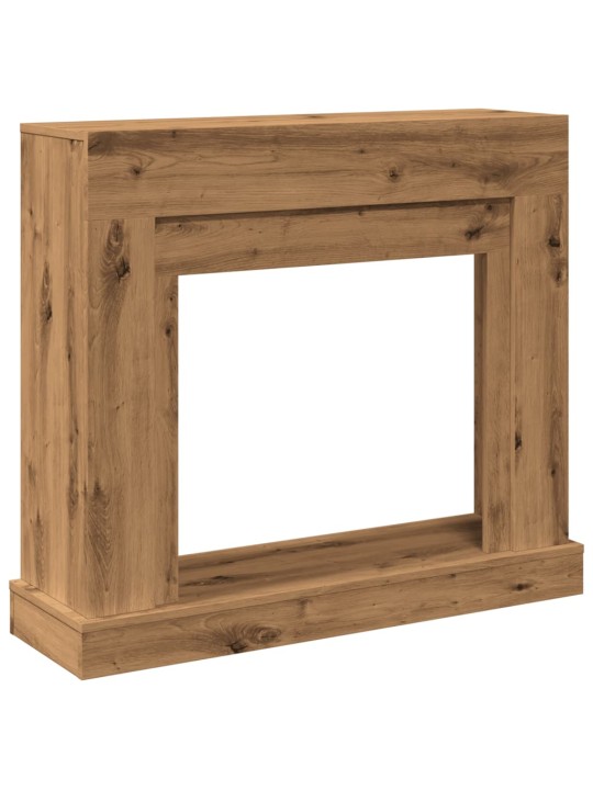 Krbová obestavba dub artisan 100x30x87,5 cm kompozitní dřevo