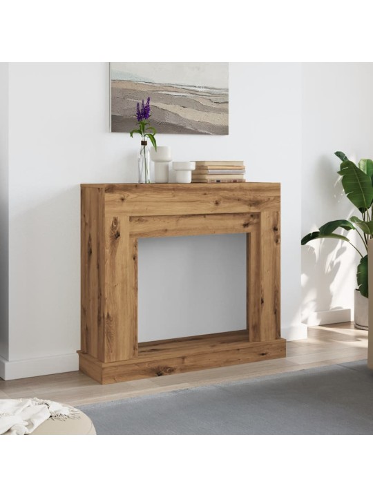 Krbová obestavba dub artisan 100x30x87,5 cm kompozitní dřevo