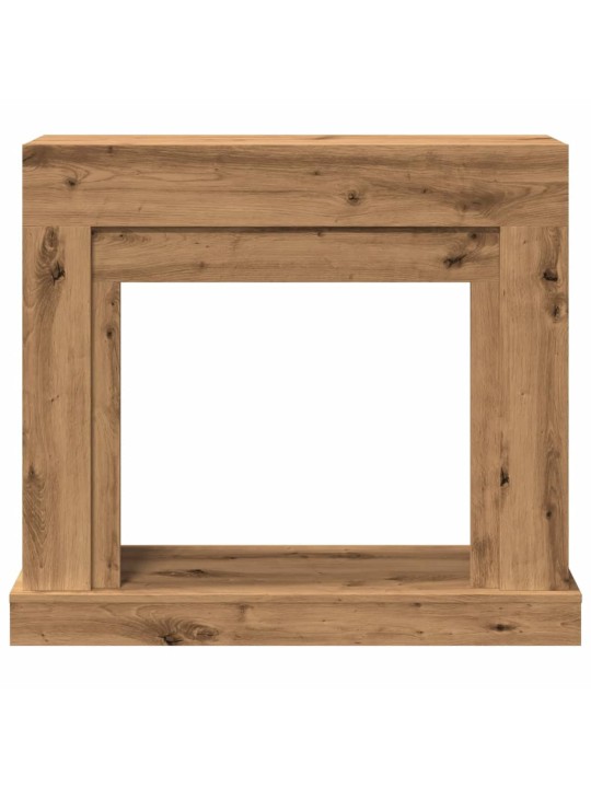 Krbová obestavba dub artisan 100x30x87,5 cm kompozitní dřevo