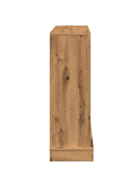 Krbová obestavba dub artisan 100x30x87,5 cm kompozitní dřevo