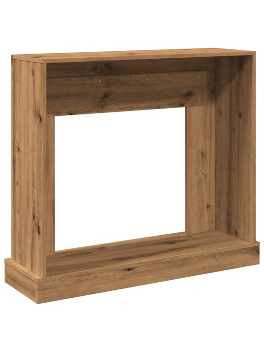 Krbová obestavba dub artisan 100x30x87,5 cm kompozitní dřevo