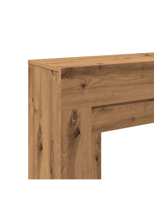 Krbová obestavba dub artisan 100x30x87,5 cm kompozitní dřevo