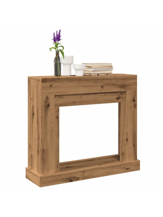 Krbová obestavba dub artisan 100x30x87,5 cm kompozitní dřevo