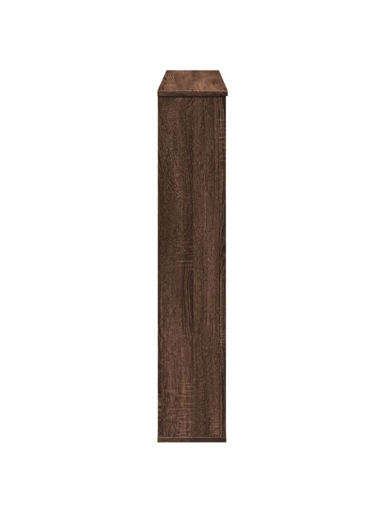 Krbová obestavba hnědý dub 100 x 20 x 100 cm kompozitní dřevo
