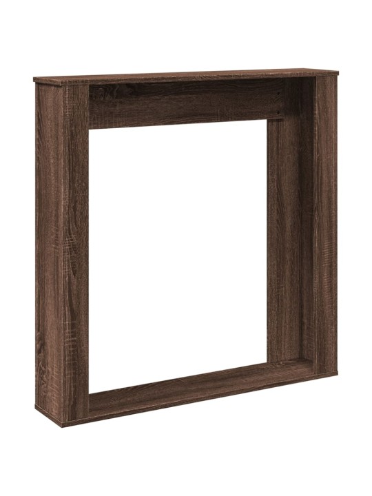 Krbová obestavba hnědý dub 100 x 20 x 100 cm kompozitní dřevo