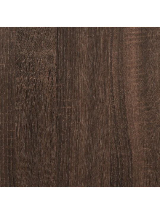 Krbová obestavba hnědý dub 100 x 20 x 100 cm kompozitní dřevo